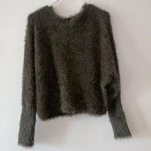 If It Were Me Dark Grey Sweater